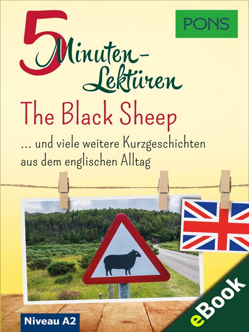 Title details for PONS 5-Minuten-Lektüren Englisch A2--The Black Sheep by PONS Langenscheidt GmbH - Wait list